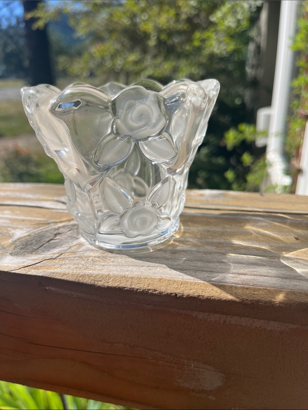 Mikasa Made in Germany Y2K Bella Rosa Votive Candle Holder 3.25"